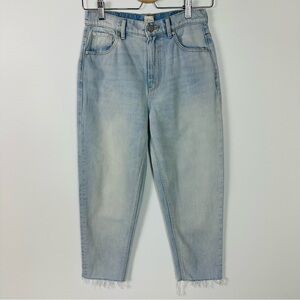 La Vie Rebecca Taylor Jeans Sz 25 Raw Hem Crop